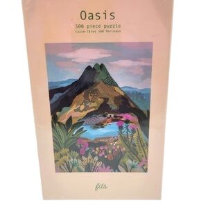 OASIS Landscape 500 piece jigsaw puzzle England UK Import New Sealed